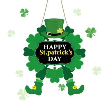 Imagem de Guirlanda de Dia de São Patrício Decorações de Porta do Dia de São Patrício