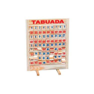 Imagem de Brinquedos Educativos - Tabuada Giratória 480 X 295 X 15mm - Sonho de 
