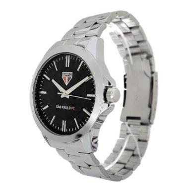 Imagem de Relógio São Paulo FC Oficial Aço Masculino SPFC-002-1-Masculino