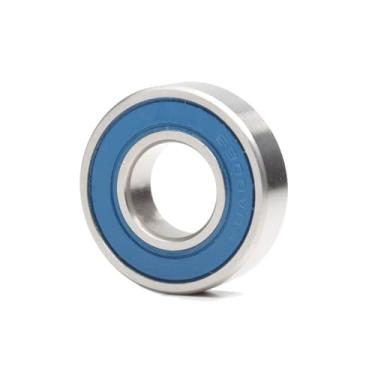 Imagem de XMGKMN 6900 rolamentos 10 * 22 * 6 mm (4 peças) Pivô de bicicleta aço cromado azul selado com graxa 6900LLU Rolamento completo de esferas para carrinho