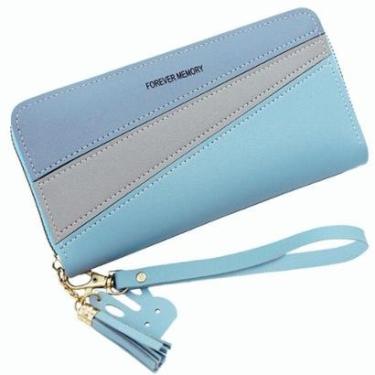 Imagem de Carteira Swg Estilosa Porta Cartão Com Zíper E Alça Feminina-Feminino