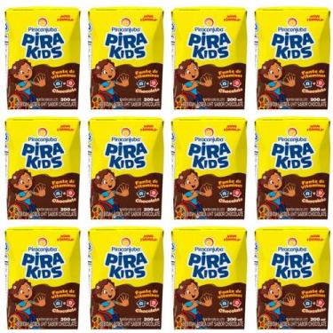 Imagem de Kit 12x Achocolatado Pirakids 200ml