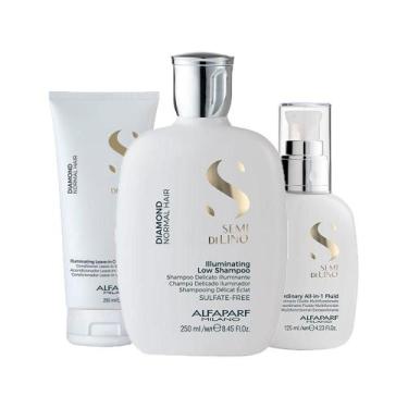 Imagem de Kit Alfaparf SDL Diamond - Sh 250ml + Lv 200ml + Fin 125ml - ALFAPARF 