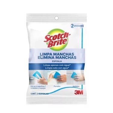 Imagem de Esponja Limpa Manchas Com 2 Unidades Scotch-Brite 3M