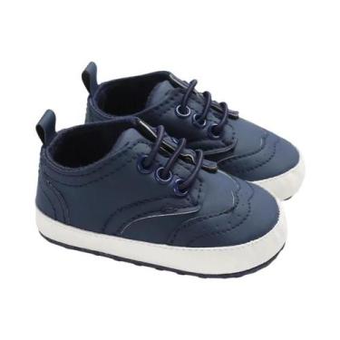 Imagem de Sapatos De Caminhada Para Bebês Com Solado Macio Estilo Britânico Prim