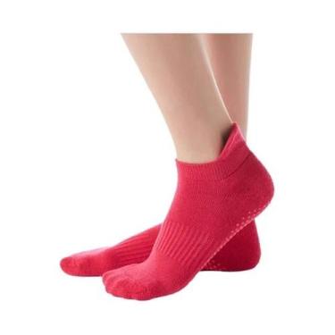 Imagem de Meias De Pilates E Yoga Antiderrapantes Para Mulheres, Respiráveis, De