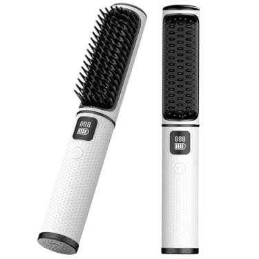 Imagem de Escova alisadora elétrica sem fio