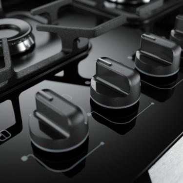 Imagem de Fogão 4 Bocas Decorato Vetro Com Mesa De Vidro Preto Fosco Bivolt