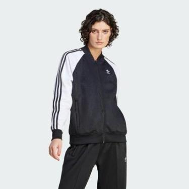 Imagem de Jaqueta Adidas Sst Preto/Branca-Feminino