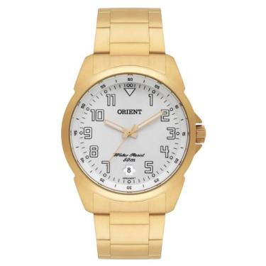 Imagem de Relógio Orient Sport Masculino - MGSS1103A S2KX Branco, DOURADO