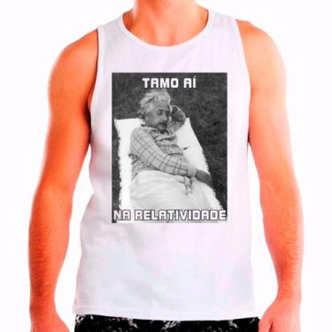 Imagem de Camiseta humor einstein físico camisa masculina lançamento 02 - DESIGN
