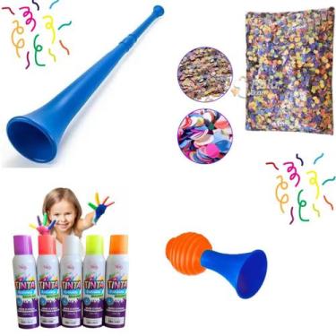 Imagem de Kit Festa Carnaval Com Confete - GBG STORE