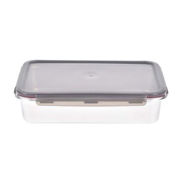 Imagem de Pote Retangular Em Aço Inox 5 Litros Kenya