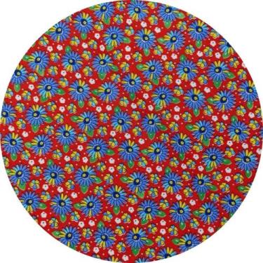 Imagem de Tecido Chitão Poliéster 1,00 x 1,40 Metros cor:Preto-02 - Tecidos SG, 