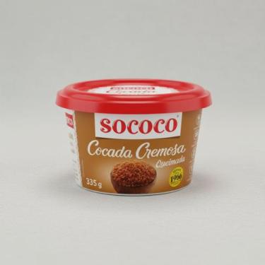 Imagem de Cocada Cremosa Queimada 335g Sococo