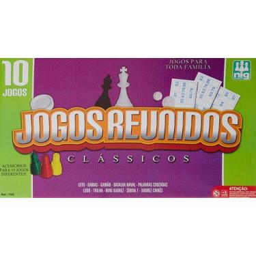 Imagem de Dez Jogos Reunidos Clássicos - Educativo - NIG