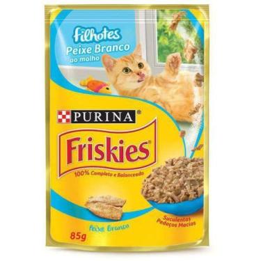 Imagem de Friskies Sache Filhote Peixe Ao Molho 85 Gr - Nestlé Purina