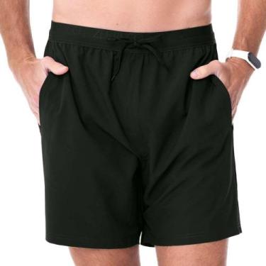 Imagem de Bermuda Masculina Training com Cordão Preta Zee Rucci, GG