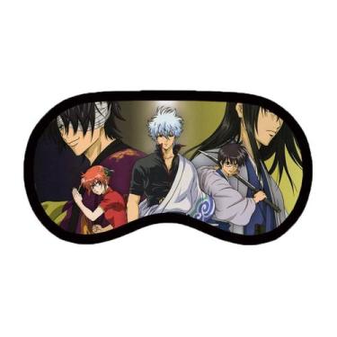 Imagem de Máscara para dormir Gintamas Anime Super Soft Eye Cover Eyeshade - yiw