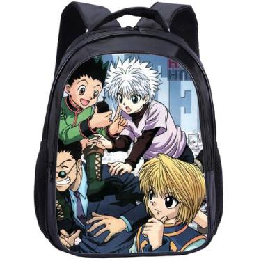 Imagem de Mochila Hunters Gons Freecss Anime School Oxford 30x13x40cm - Yiweisai