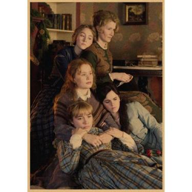 Imagem de Pôster, arte de parede, pintura decorativa, pequenas mulheres, anime r