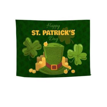 Imagem de Tapeçaria de parede St Patricks Room Aesthetic 150x130cm Microfabric -