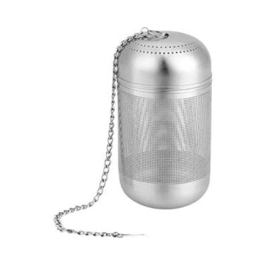 Imagem de Coador De Chá De Aço Inoxidável Com Malha Fina Para Café, Especiarias 