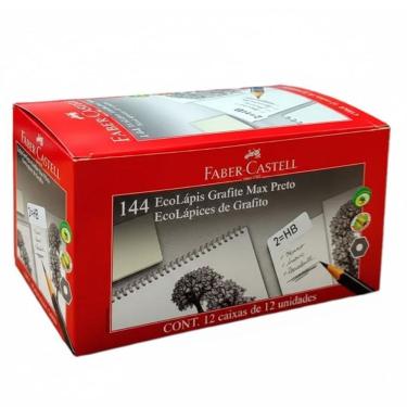 Imagem de Caixa De Lápis De Escrever Ecolápis Grafite 1205sm 144 Unidades - Faber Castell