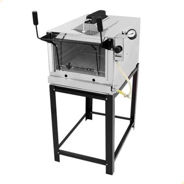Imagem de Forno Industrial Venâncio Roma Inox Gratinador Com Queimador Infravermelho Gás Glp Firiv80