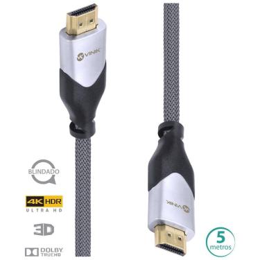 Imagem de Cabo Hdmi 2.0 4k Blindado 5m H20b-5