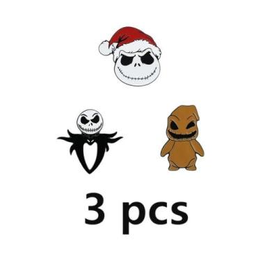 Imagem de Conjunto De Broches O Estranho Mundo De Jack: Pins Esmaltados Jack Ske