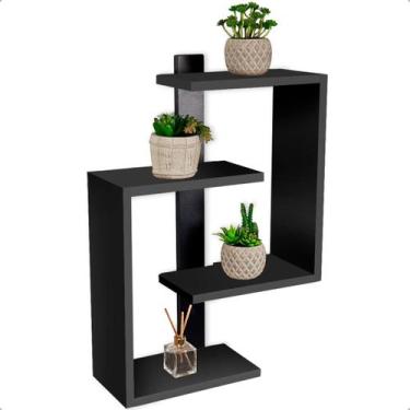 Imagem de Prateleira Nicho Suspenso Decorativo De Parede Madenza - Loja da Isa, 