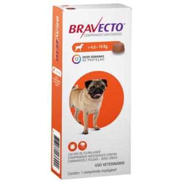 Imagem de Antipulgas e Carrapatos Bravecto 4,5 a 10Kg - MSD