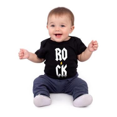 Imagem de Body Bebê Rock Vert Preto - Art Rock, g