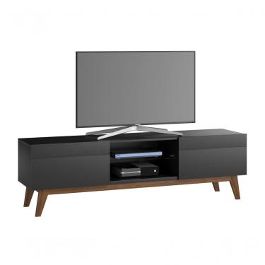 Imagem de Rack Classic 2g 1.8 Preto - Imcal Móveis