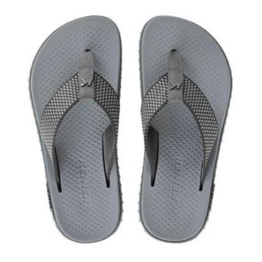 Imagem de Chinelo Sandália Kenner Kivah Dots Cinza Chumbo-Masculino