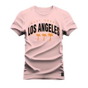 Imagem de Camiseta Plus Size Unissex Algodão Confortável West La-Unissex