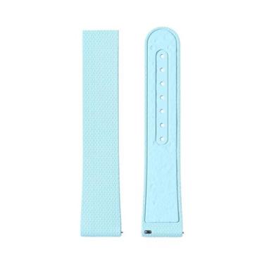 Imagem de Pulseira De Borracha Fluorada Unissex De 20mm Com Liberação Rápida Par