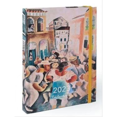 Imagem de 2023 Agenda Di Cavalcanti Bloco Carnavalesco Teca Semanal Mesa - 19,00 X 25,00