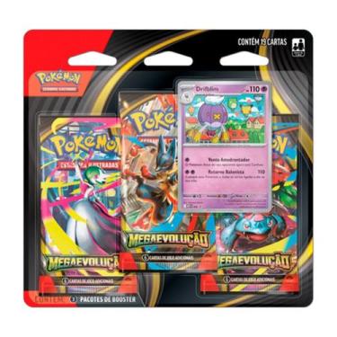 Imagem de CARD Pokémon: Megaevolução Blister Triplo