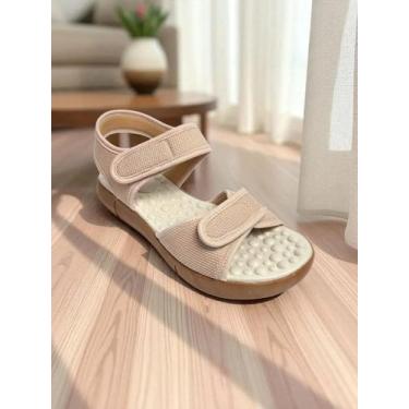 Imagem de Sandália Papete Feminina Ortopédica Anatômica Massageadora Leve Macia 