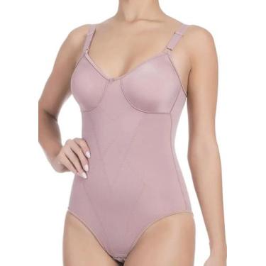 Imagem de Body Modelador Duloren 113215 Elegance Sem Bojo Poliamida T. 44/50, 50