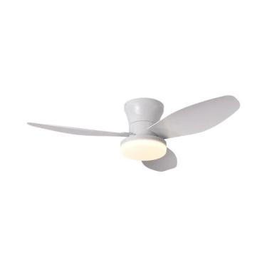 Imagem de Ventilador De Teto LED Grande De 34,6'' Com Luz E Controle Remoto, 3 L