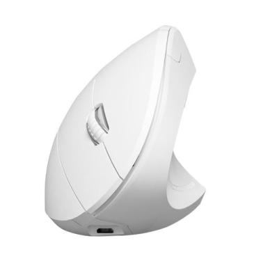 Imagem de Mouse sem Fio Recarregável 2.4 GHZ Vertical Ergonomico Ortopedico Powe