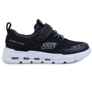 Imagem de Tênis Infantil Meninos Skechers Glide Step Preto - 4041-Masculino