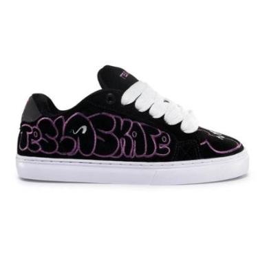 Imagem de Tênis Tesla Hertz Black White Purple Masculino-Masculino