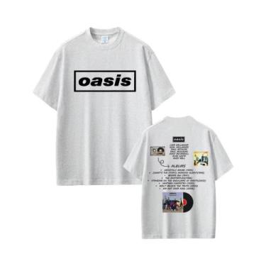 Imagem de Camiseta Unissex Oversized De Alta Qualidade Em Algodão Com Estampa De