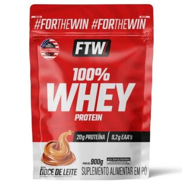 Imagem de Whey Protein Concentrado Proteína 100% Pure Refil (900g) FTW, Doce De 