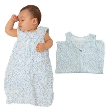 Imagem de Saco de dormir bebê Infantil Menina hortênsia algodão Zíper - Minha Es
