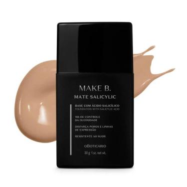 Imagem de Base Líquida Make. B Mate Salicylic 30g - Maquiagem , Cor 130